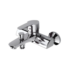 2019 Popular Design Single Handle OEM / ODM Chrome Plate Brass Bath Shower Mixer Taps Faucets For Bathroom